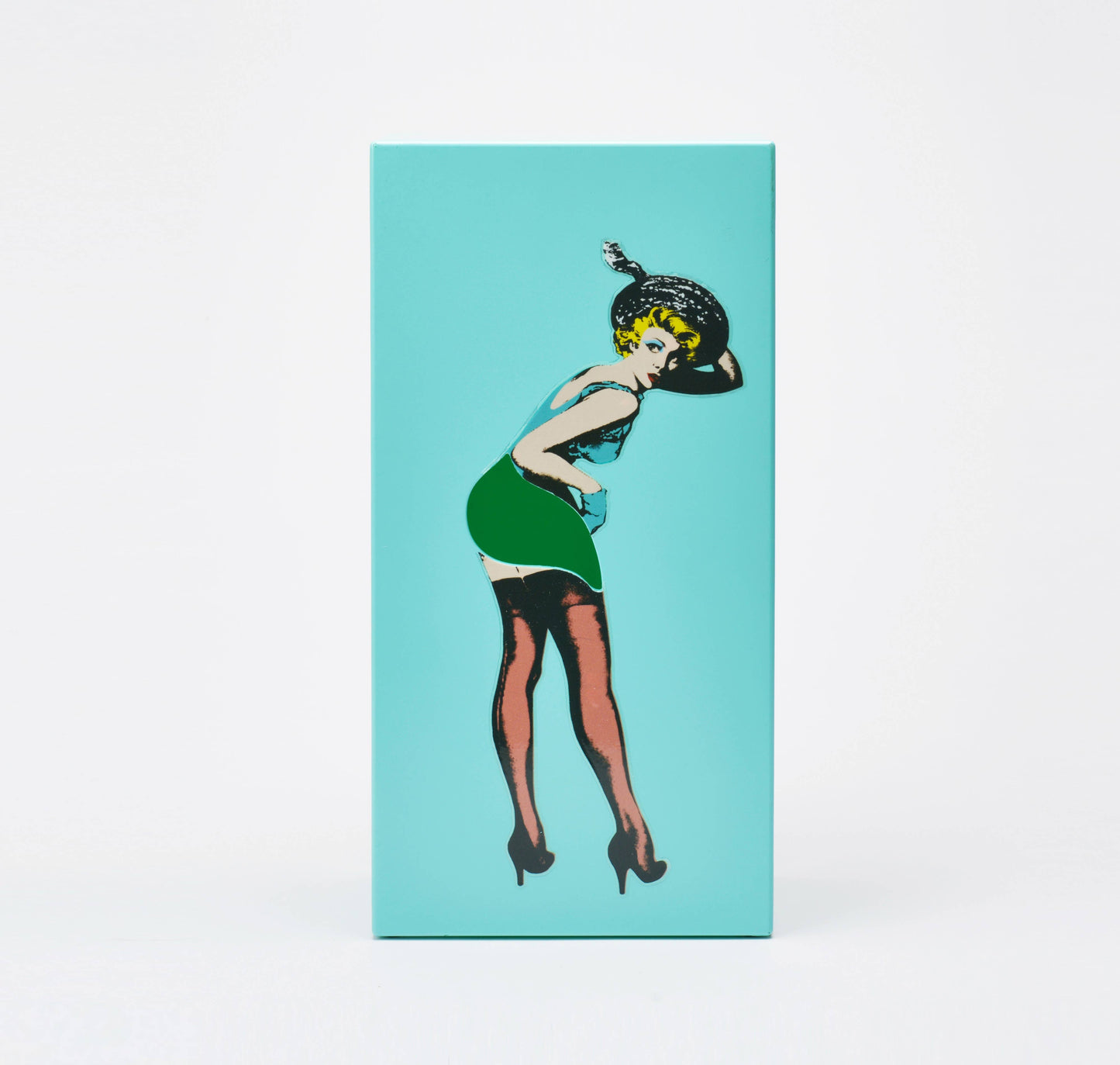 Beyond123 - Flying Skirt Tissue Box: Mint