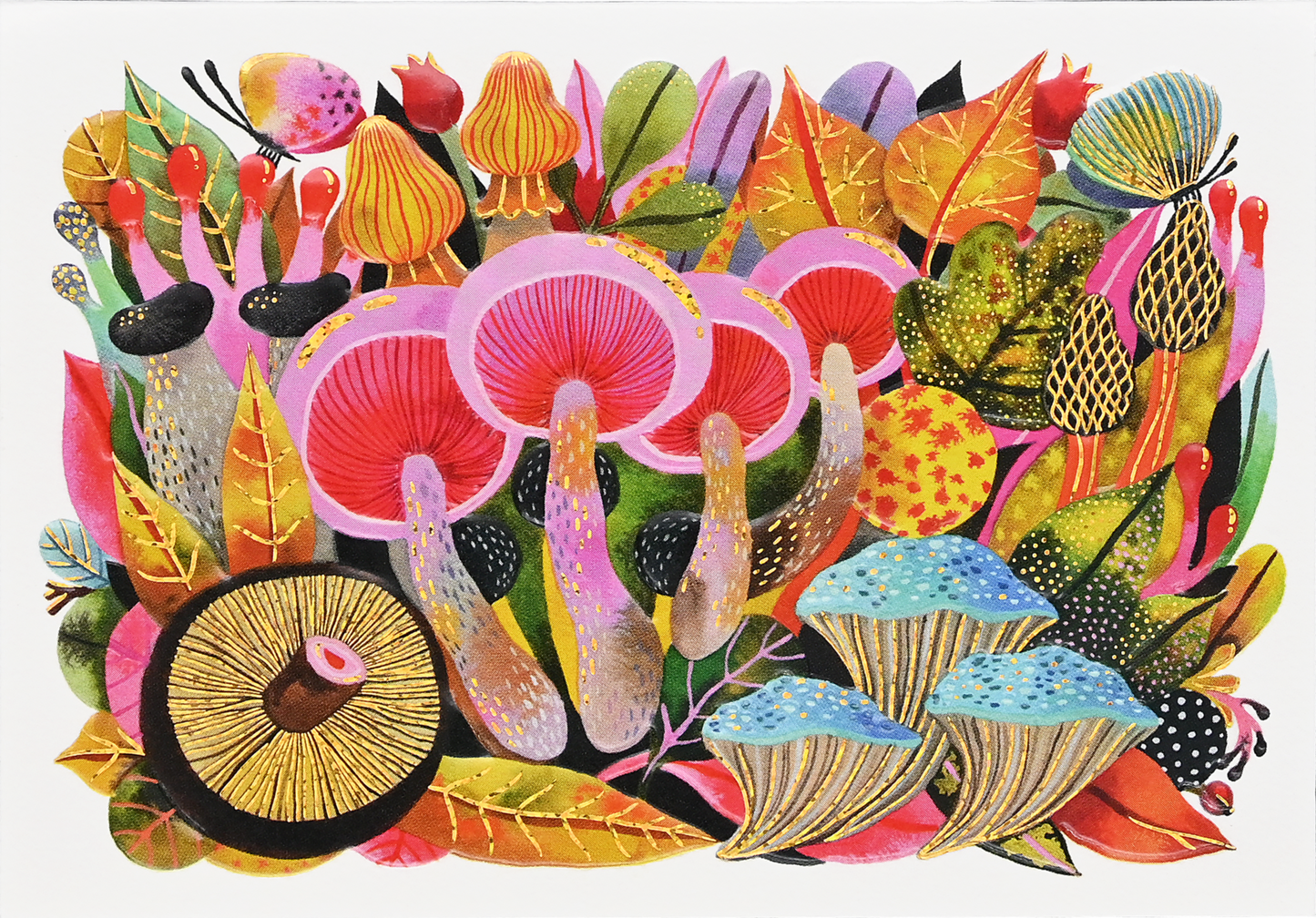 Peter Pauper Press - Mushroom Medley Note Cards