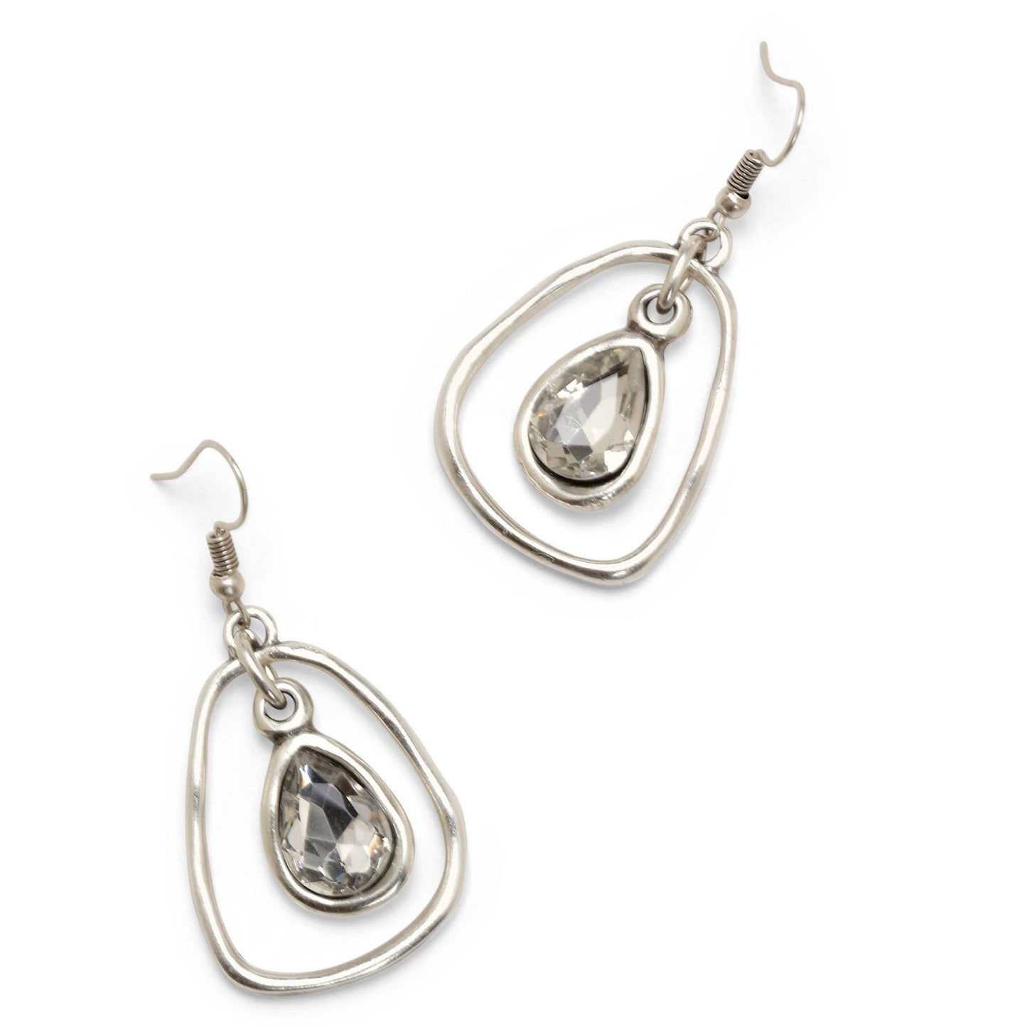Chanour - Handmade Pewter Earrings - NE1543
