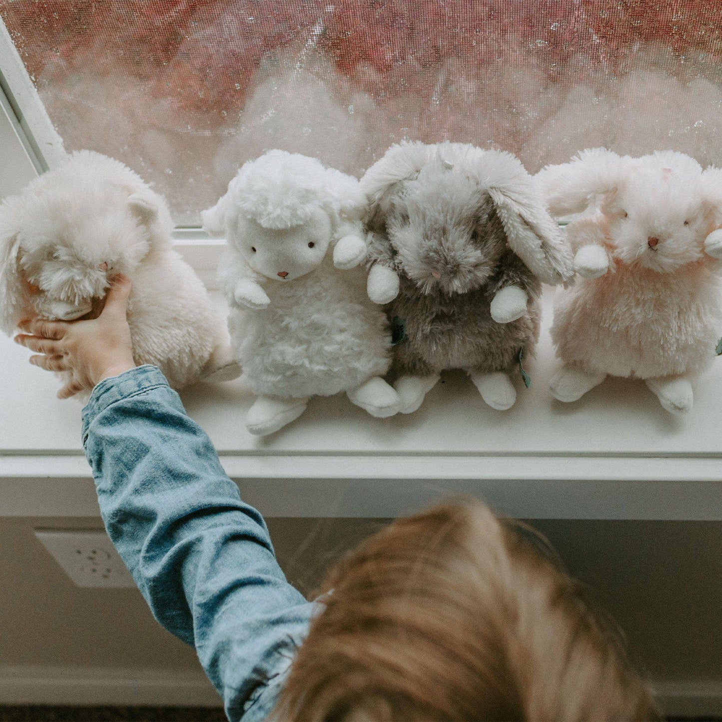 Bunnies By the Bay - Wee Petal Bunny - Pink