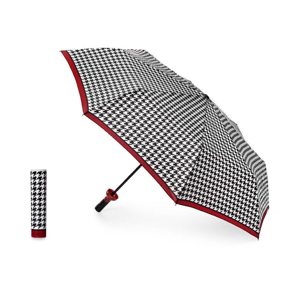Vinrella - Houndstooth Bottle Umbrella