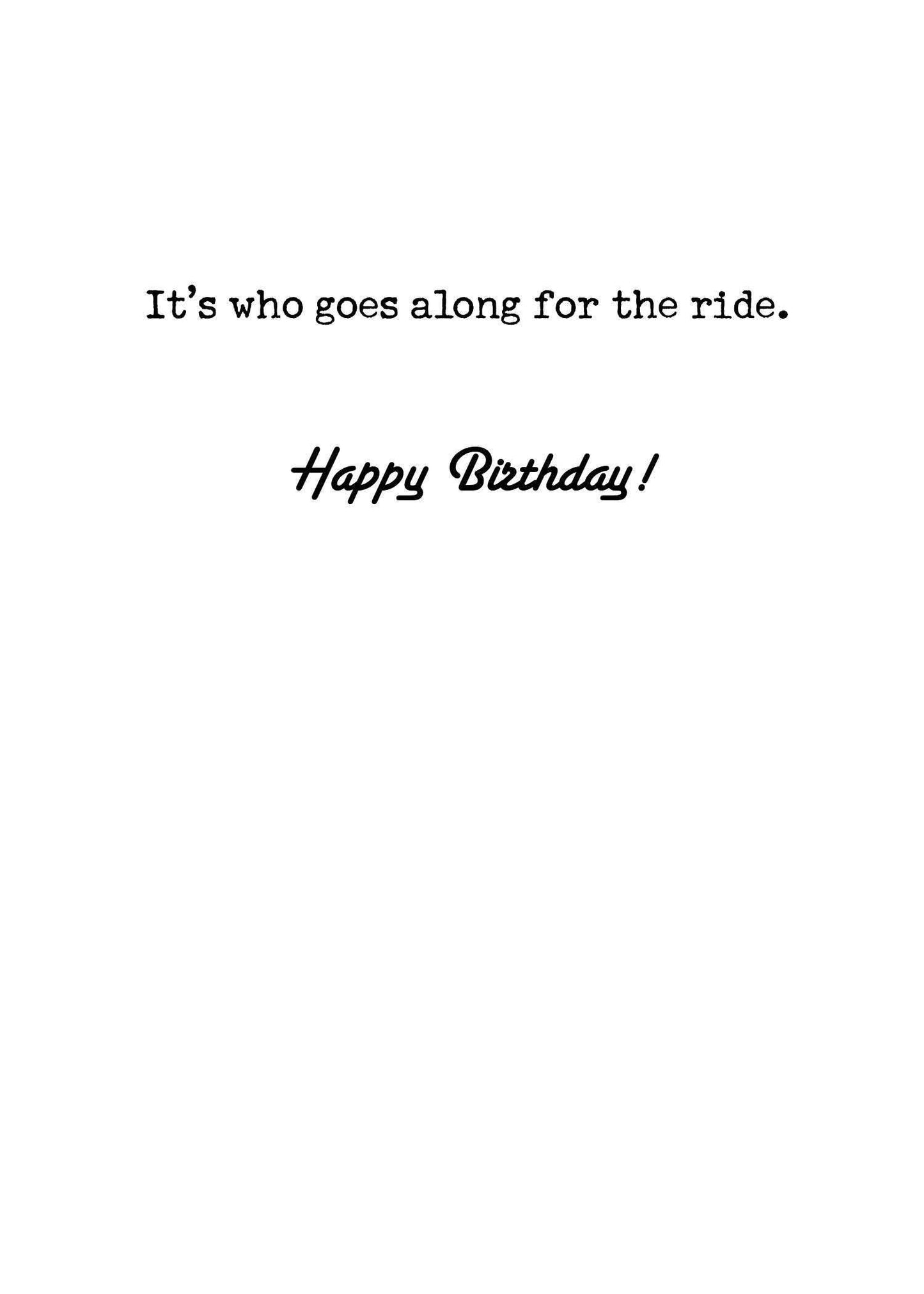 Actual Pictures - AP0804 Birthday Card