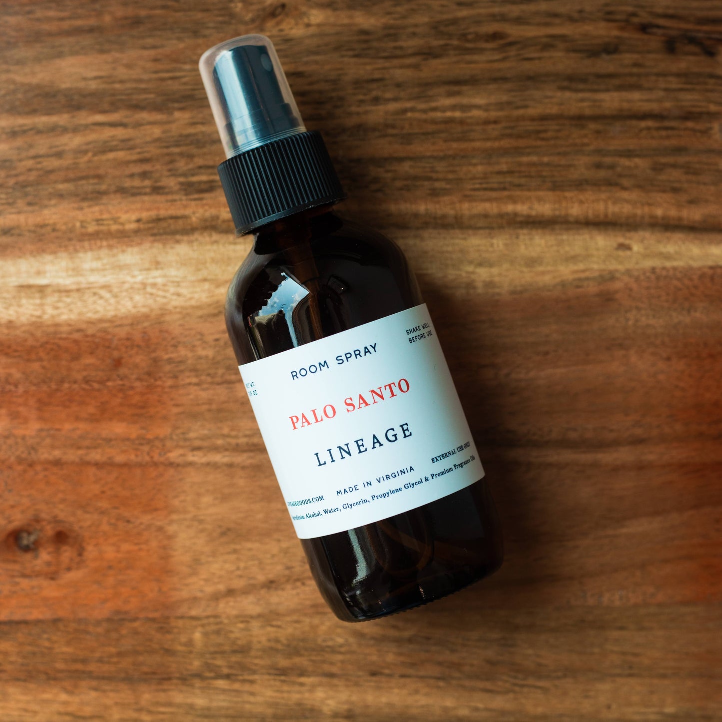 Lineage - Palo Santo Room Spray