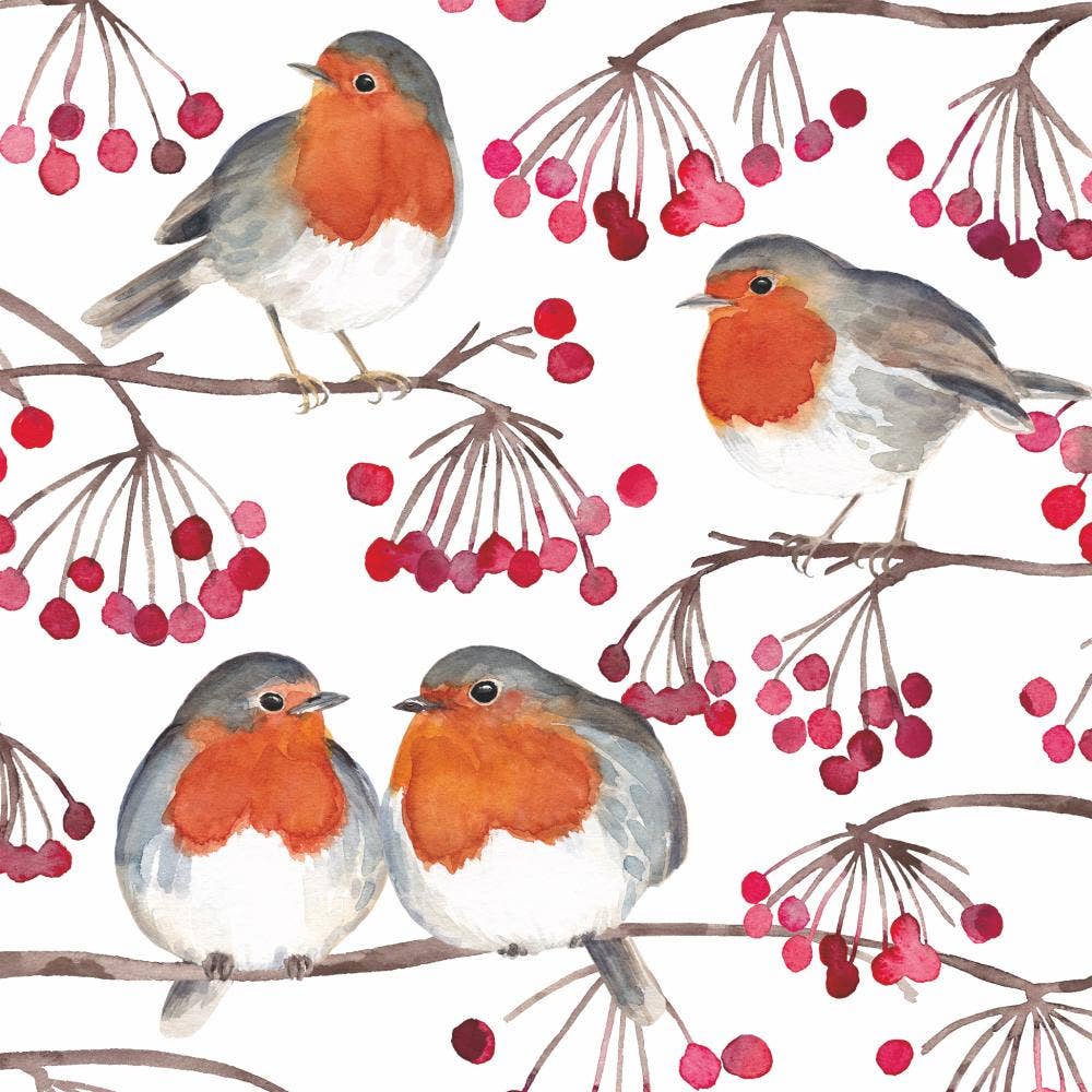 Paperproducts Design - BEV-BIRDS & BERRIES