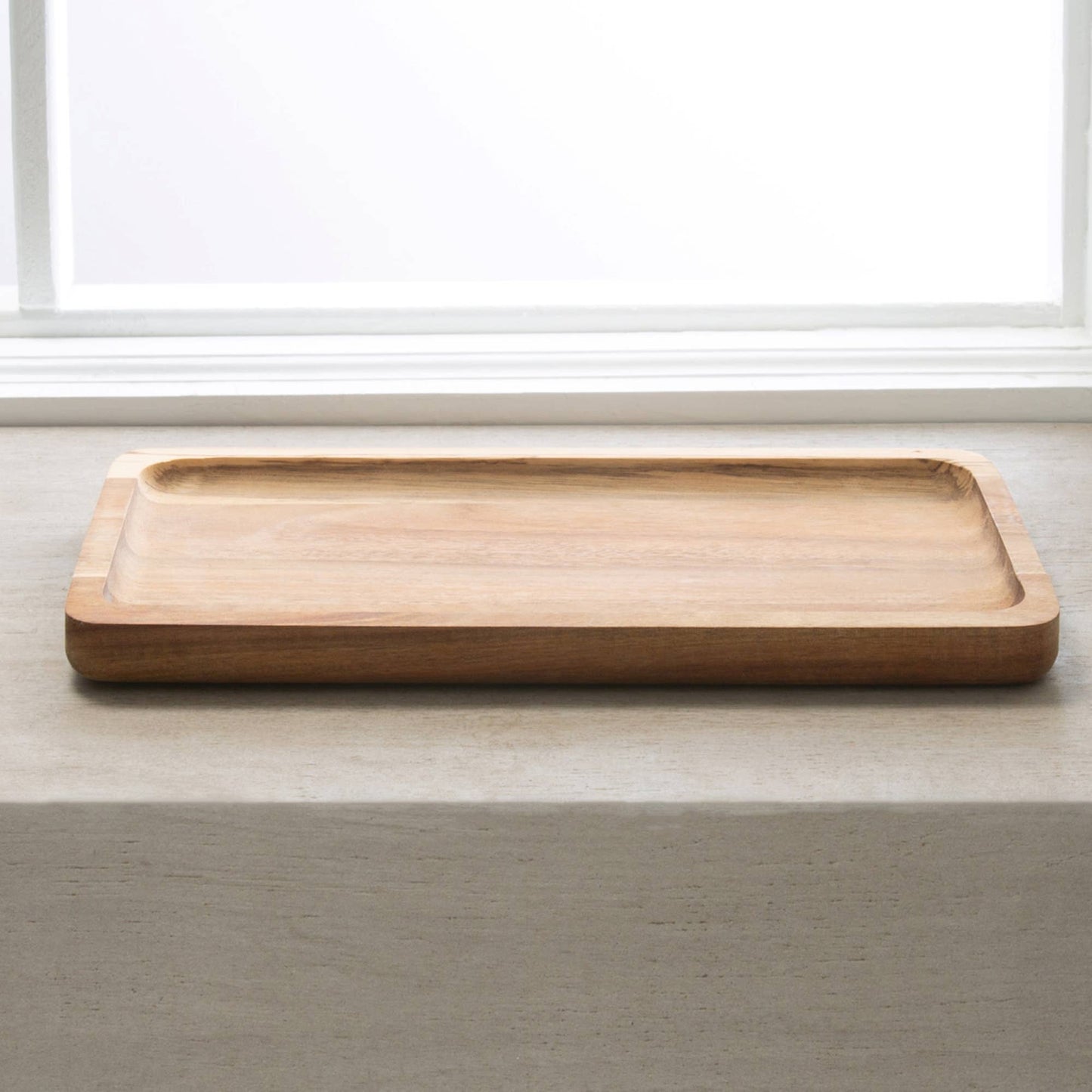 Moda at Home Enterprises, Ltd - Madera Tray Rectangle