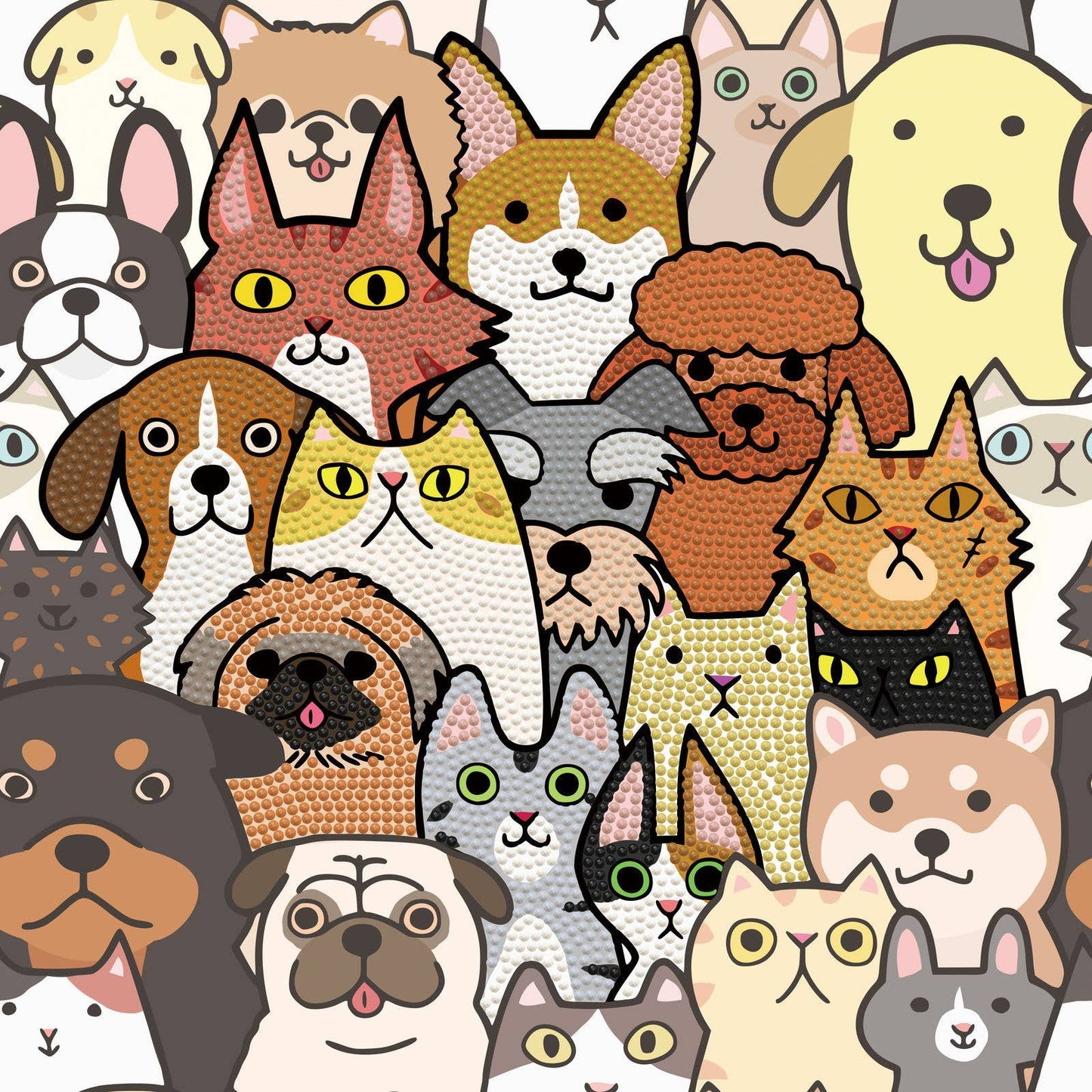 DIAMOND DOTZ® - Dogs & Dotz (Large)