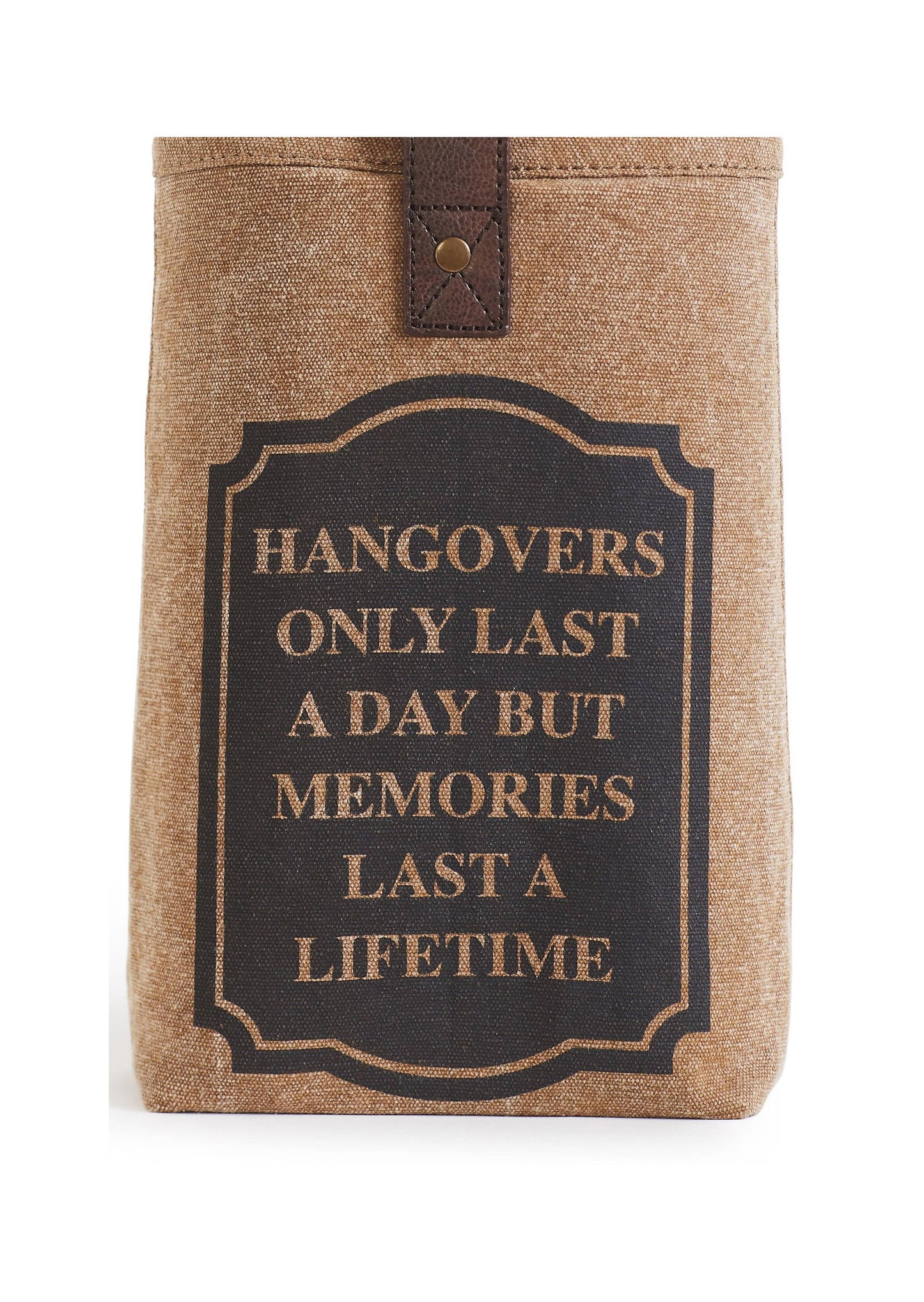Mona B. - Memories Up-Cycled Canvas Double Wine Bag M-5621