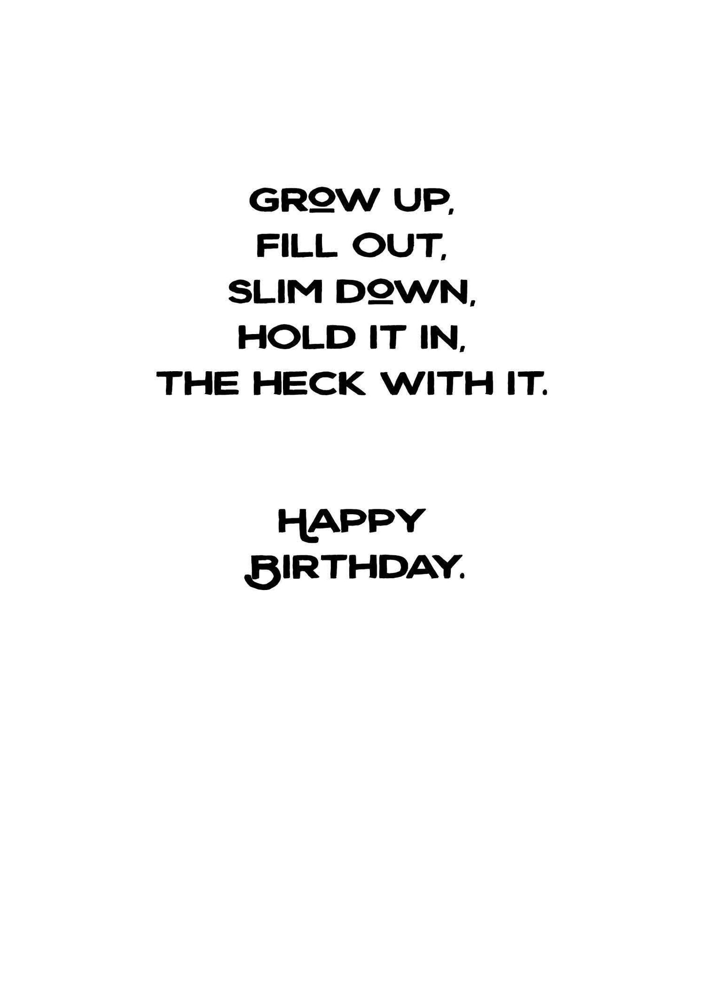 Actual Pictures - AP1282 Birthday Card