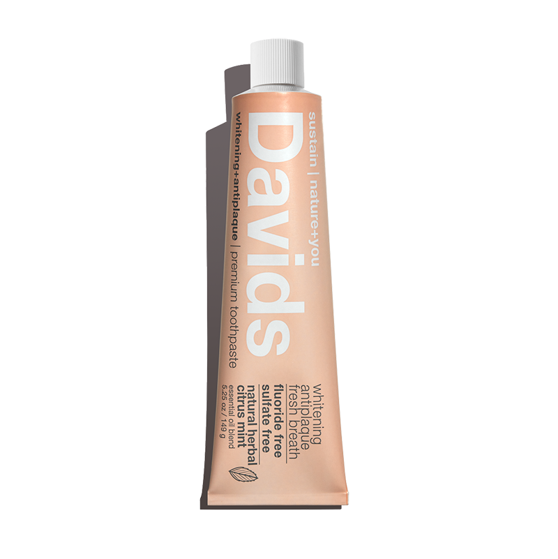 Davids Natural Toothpaste - Davids premium toothpaste / herbal citrus peppermint