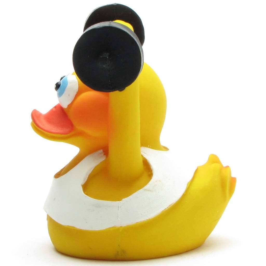 Duckshop - Rubber Duck Weightlifter - Rubber Duck