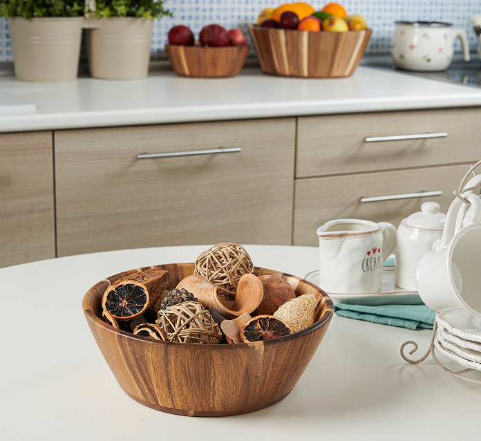 Woodenhouse - Wooden Salad Bowl - Round