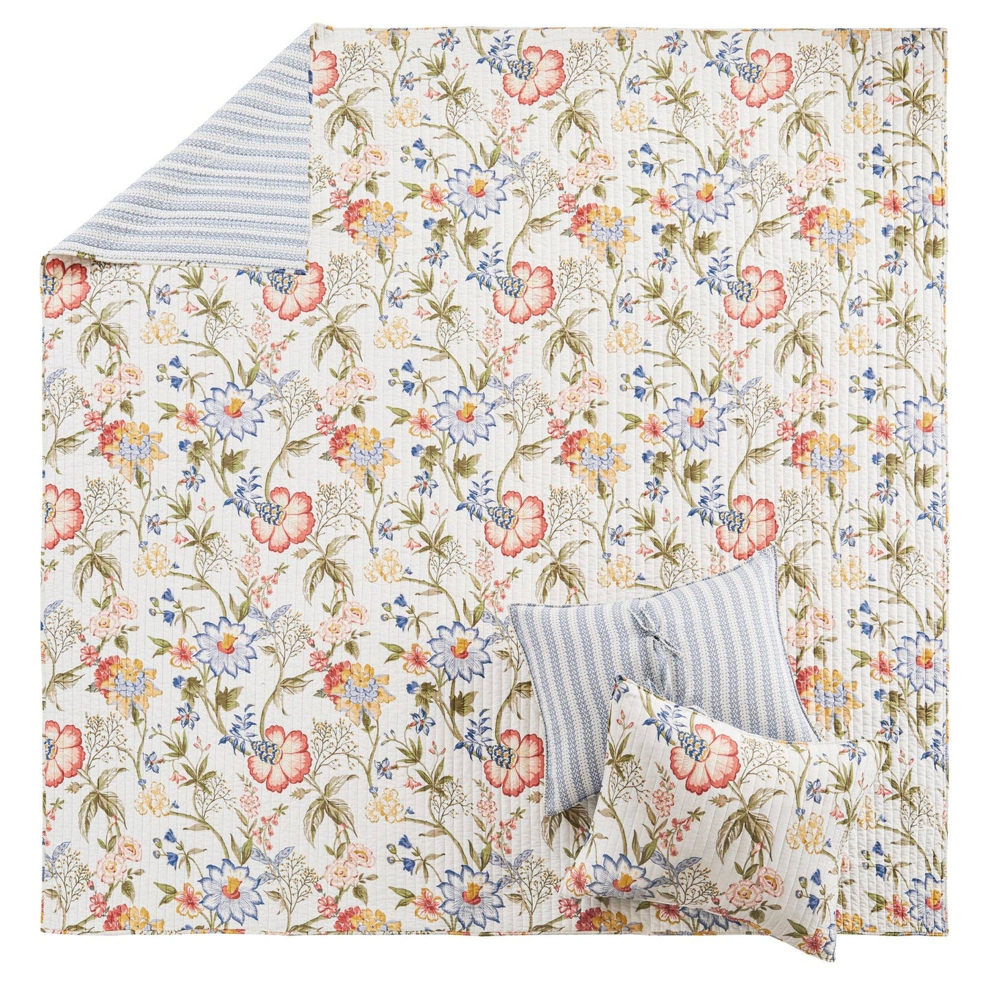 Levtex Home - Maileen Quilt Set: Multi / Full/Queen