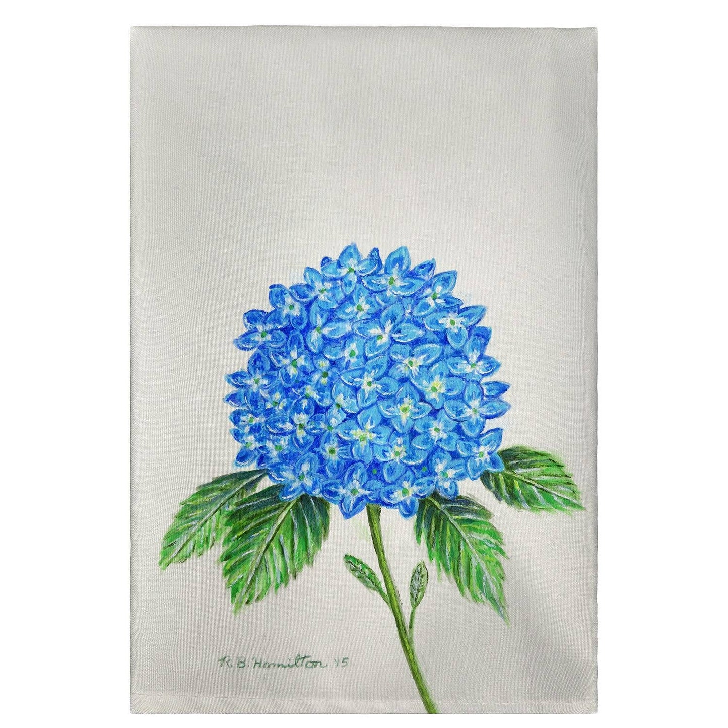 Betsy Drake Interiors - Dick's Hydrangea Guest Towel