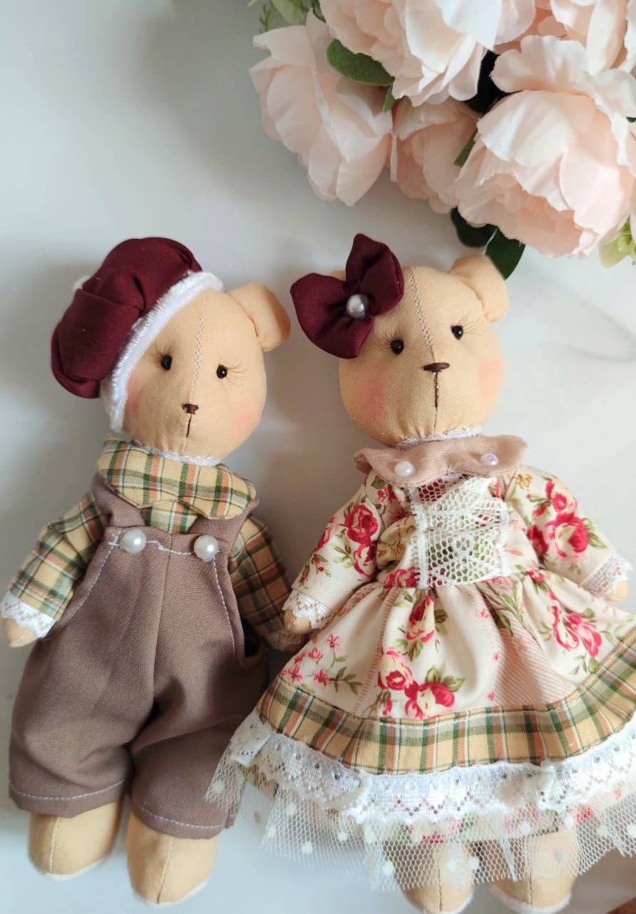 ChernikovaNataliya - Handmade Teddy Bear, Interior Teddy, Soft Toy, Memory Bear: Girl