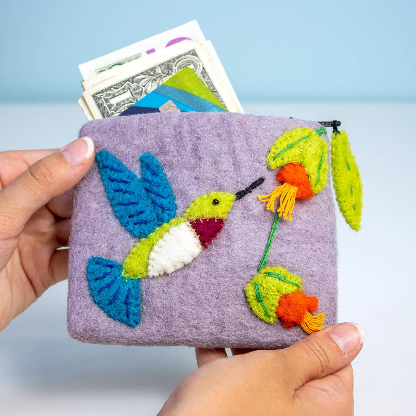 dZi Handmade - Hummingbird Coinpurse