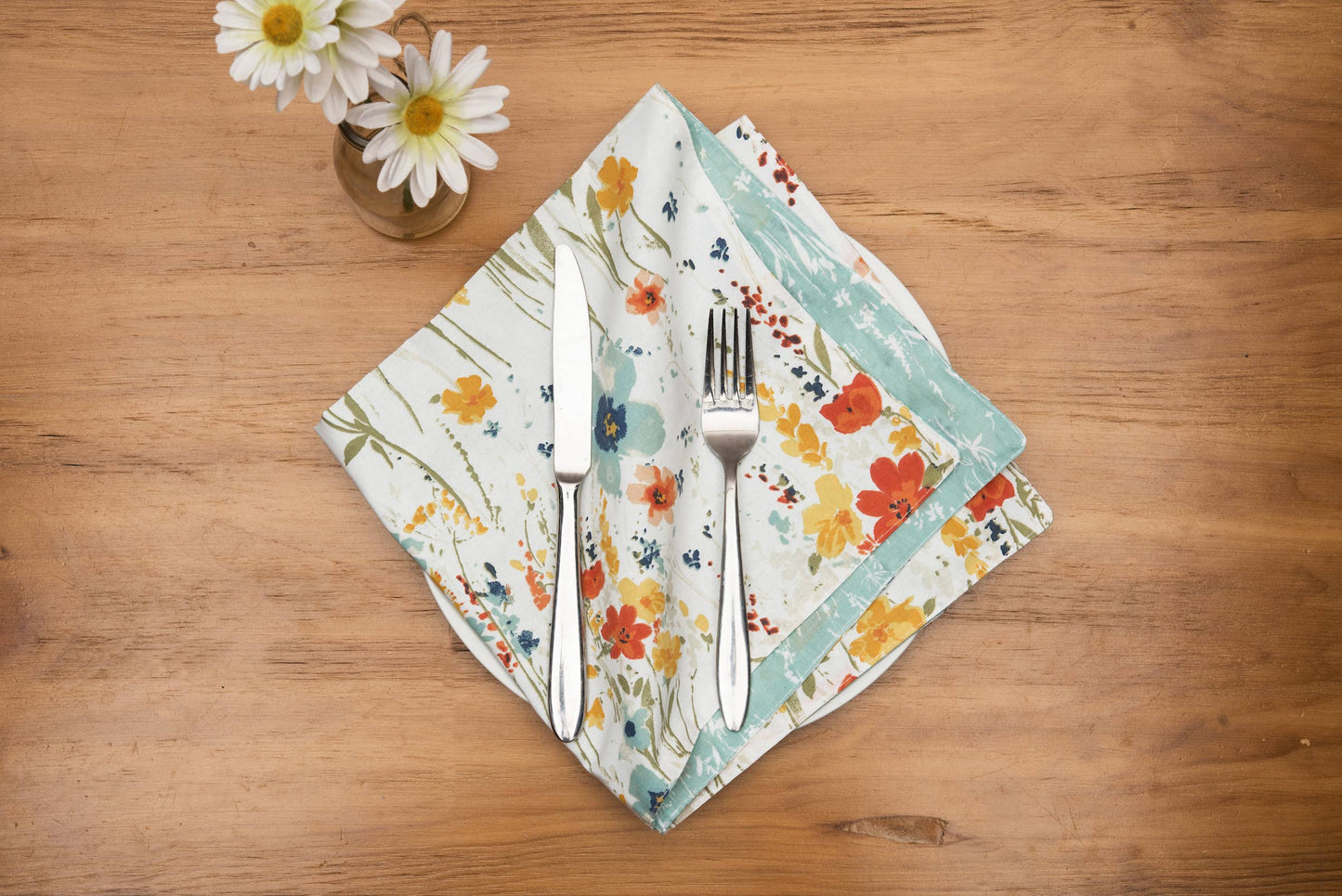 C&F Home - Sheila Watercolor Wildflower Floral Napkin