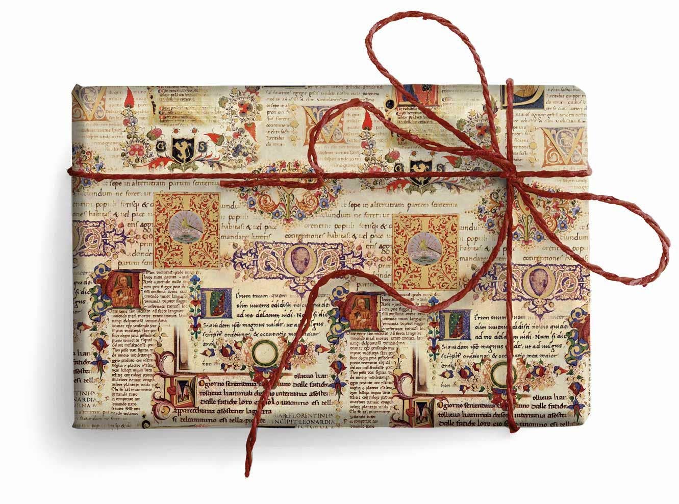 San Lorenzo Design - Florentine Wrapping Paper, Large Sheets 27.5 x 39 in.: Allegro