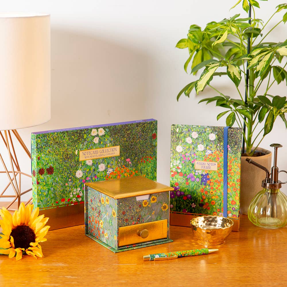 The Gifted Stationery Company - Memo Cube - Klimt