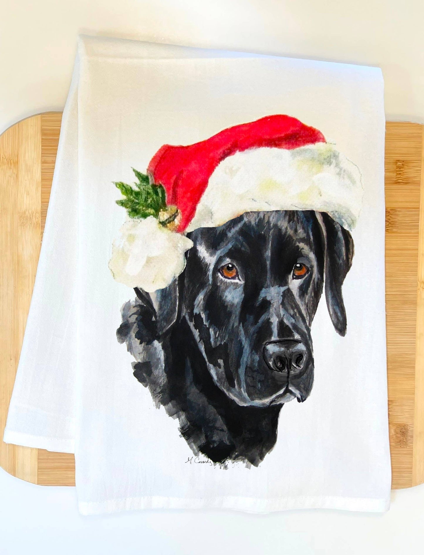 Pamela Cassidy Designs - Babe Christmas Kitchen Towel