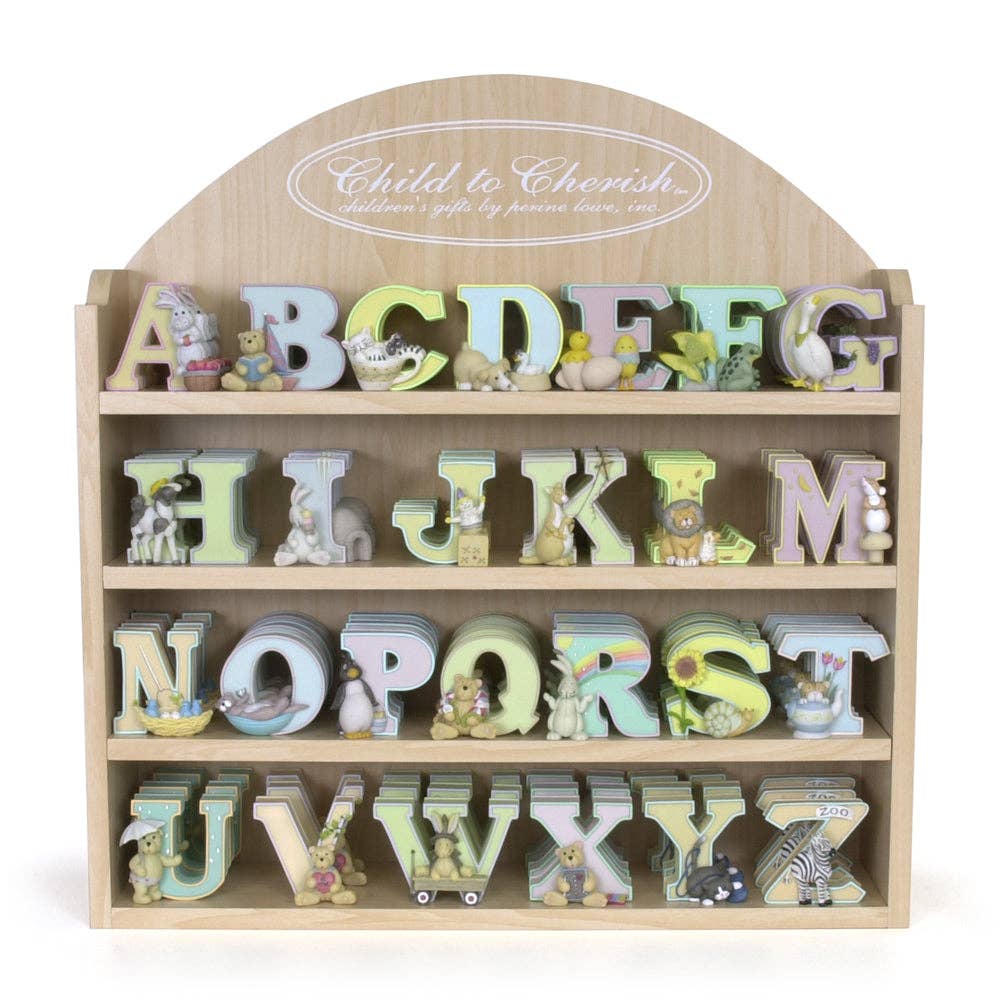 Child To Cherish® - Alphabet Letters Set Display