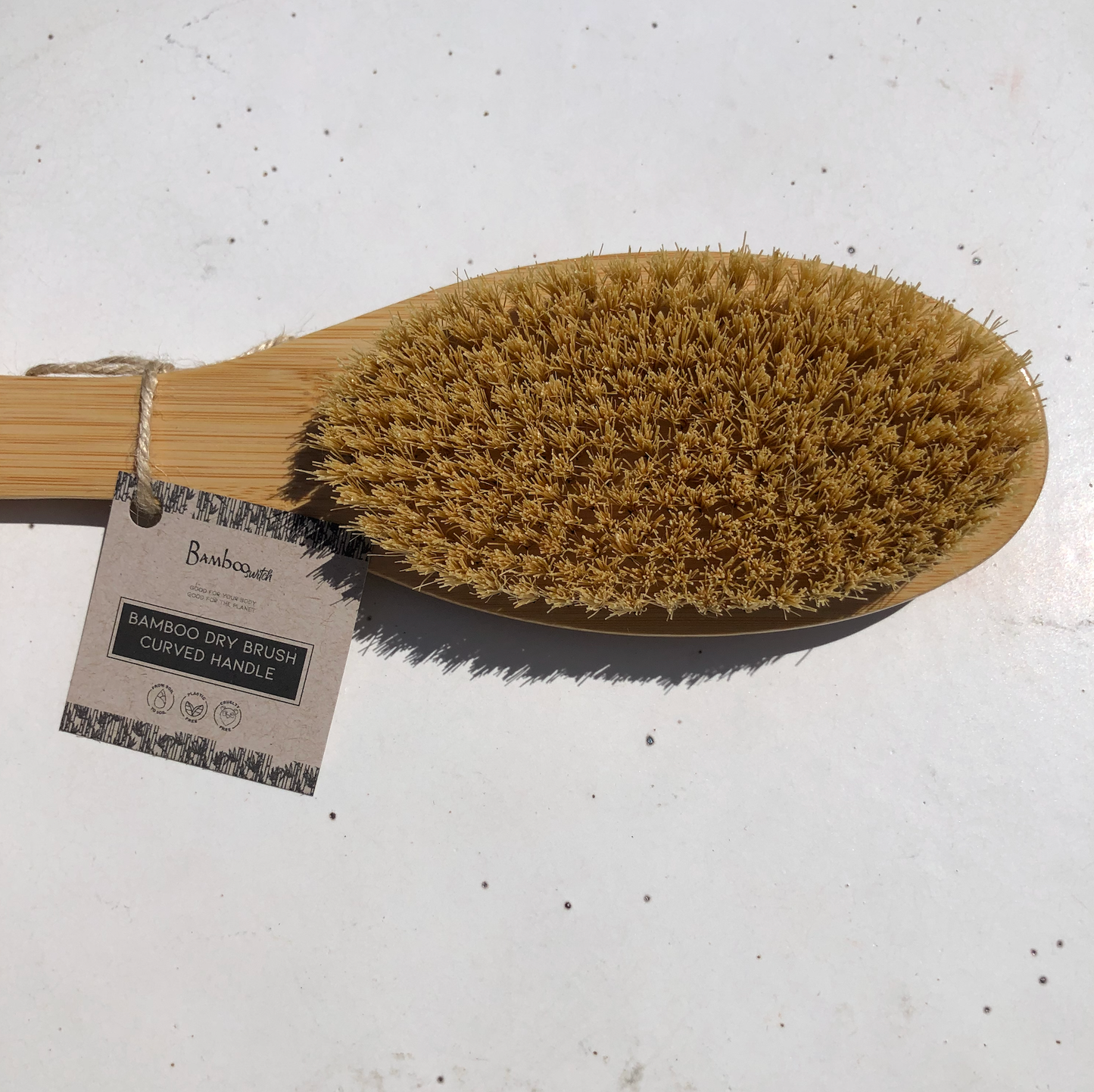 Bamboo Switch - Bamboo Dry Brush | Curved | Skincare Bestseller | Holiday