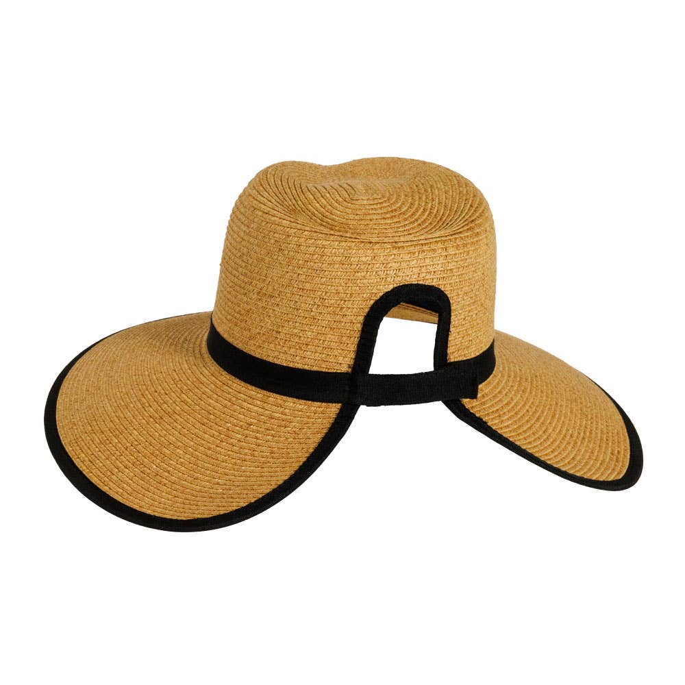 American Hat Makers - Face Saver Straw Hat - Style Cherish (Prepack of 6)
