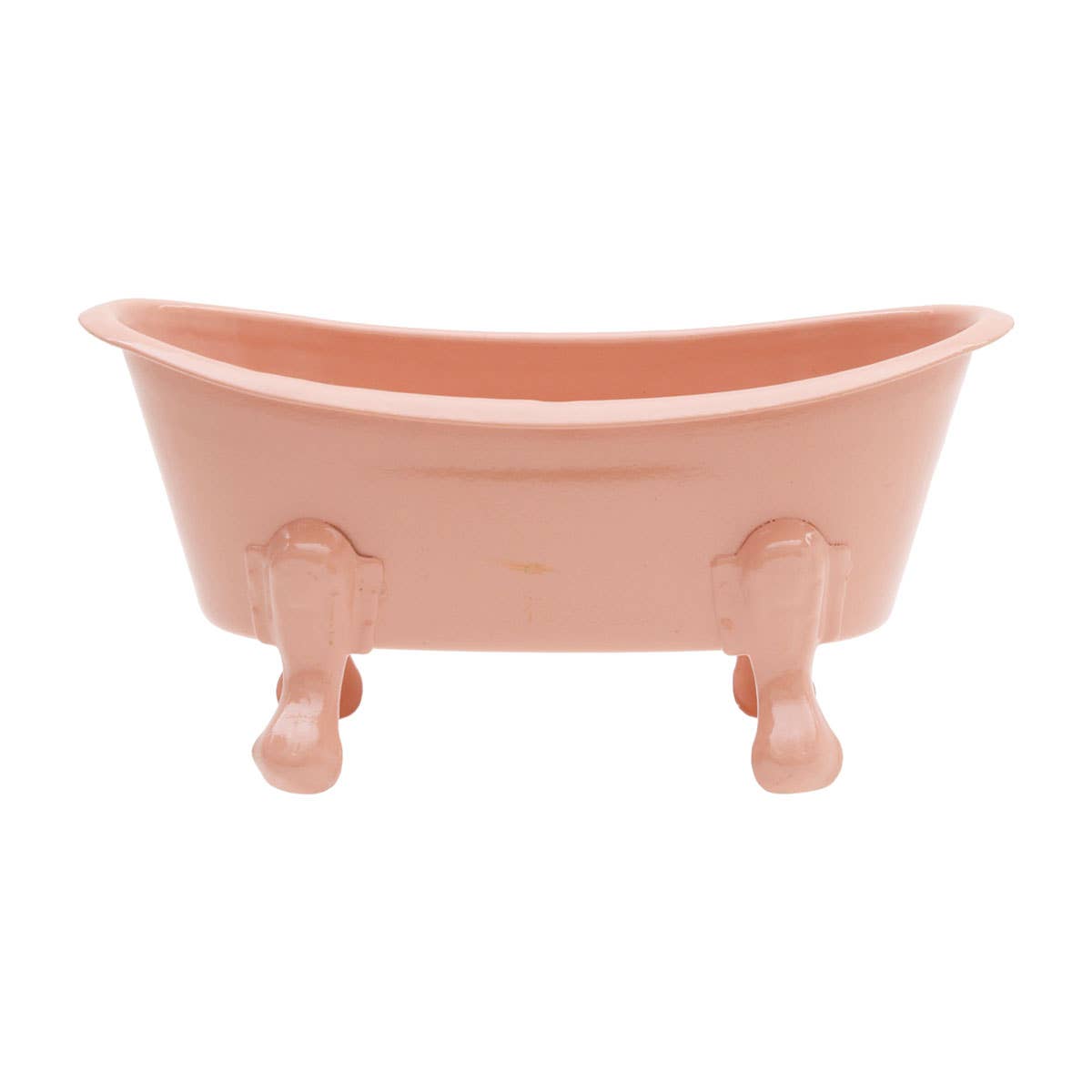 Foreside Home & Garden - Mini Bathtub Planter Soap Dish Blush