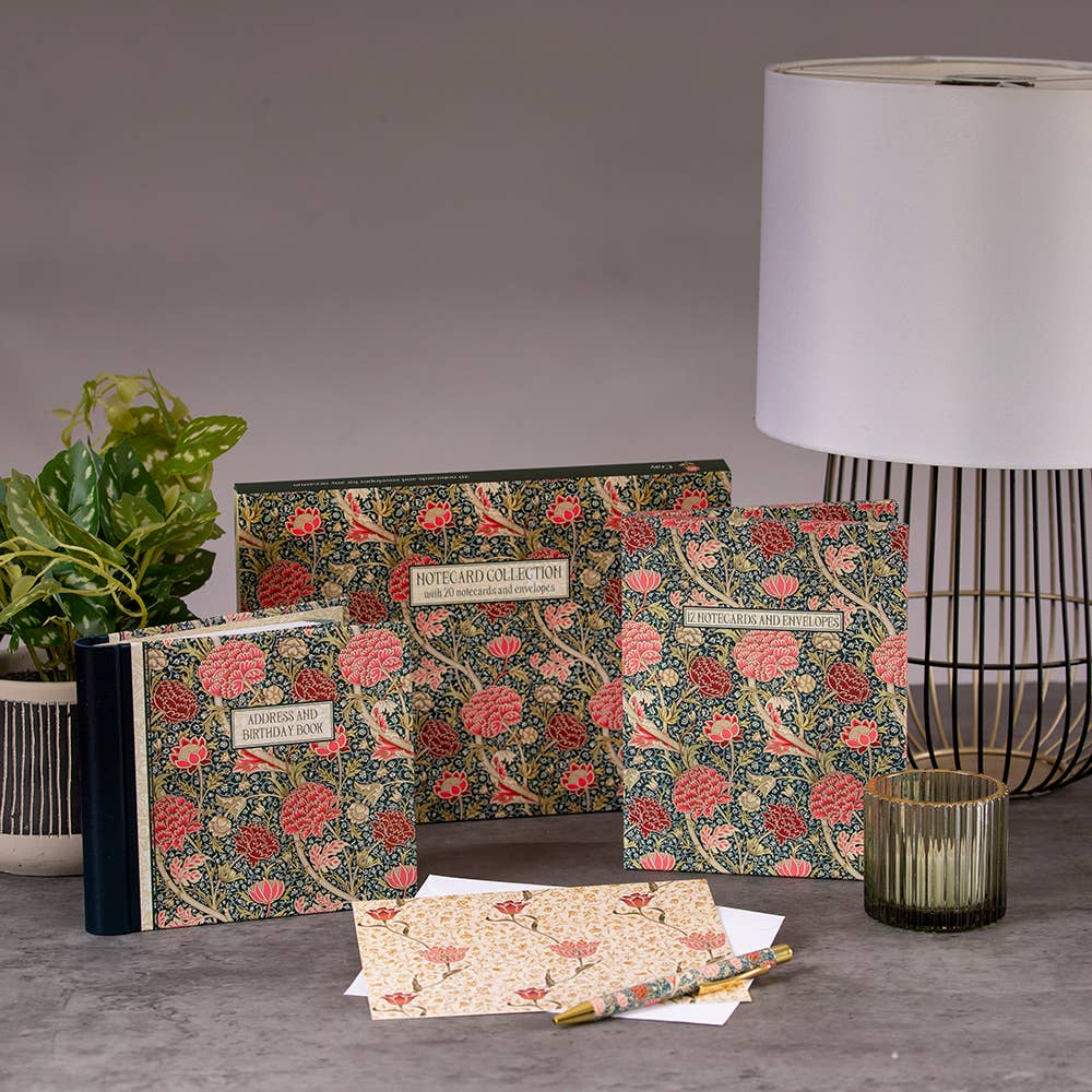 The Gifted Stationery Company - Notecard Collection - William Morris - Cray