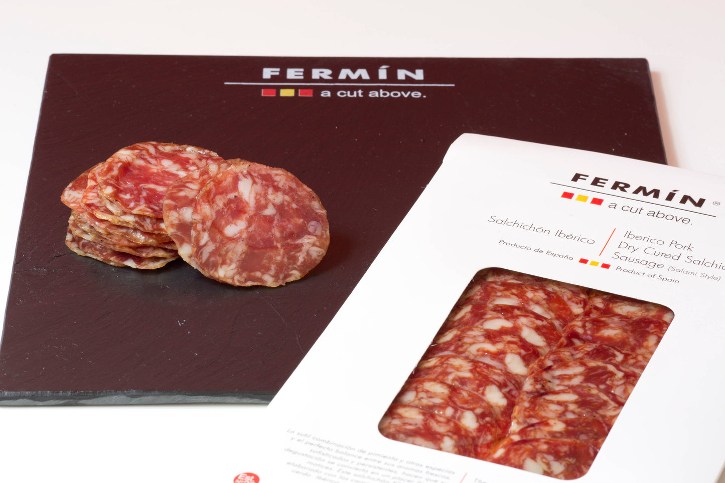 LA JAMOTECA - Iberico Salchichon (Salami Style Sausage) Sliced 2oz