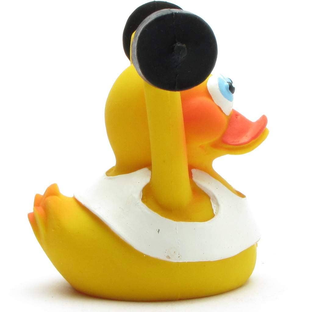 Duckshop - Rubber Duck Weightlifter - Rubber Duck