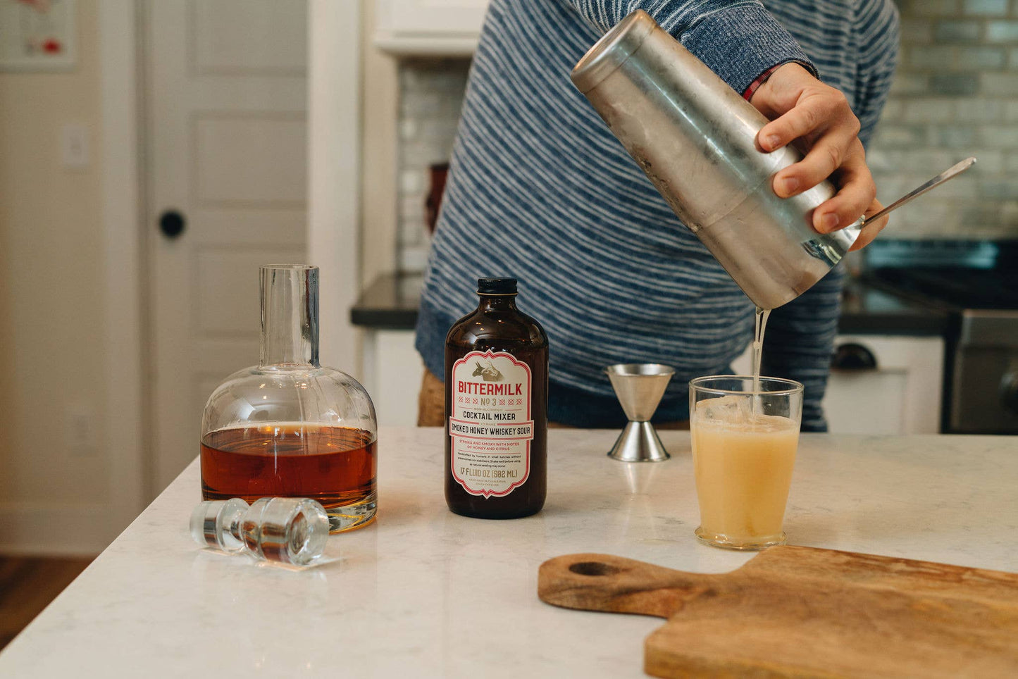 Bittermilk Bottling Co. - Bittermilk No.3 - Smoked Honey Whiskey Sour