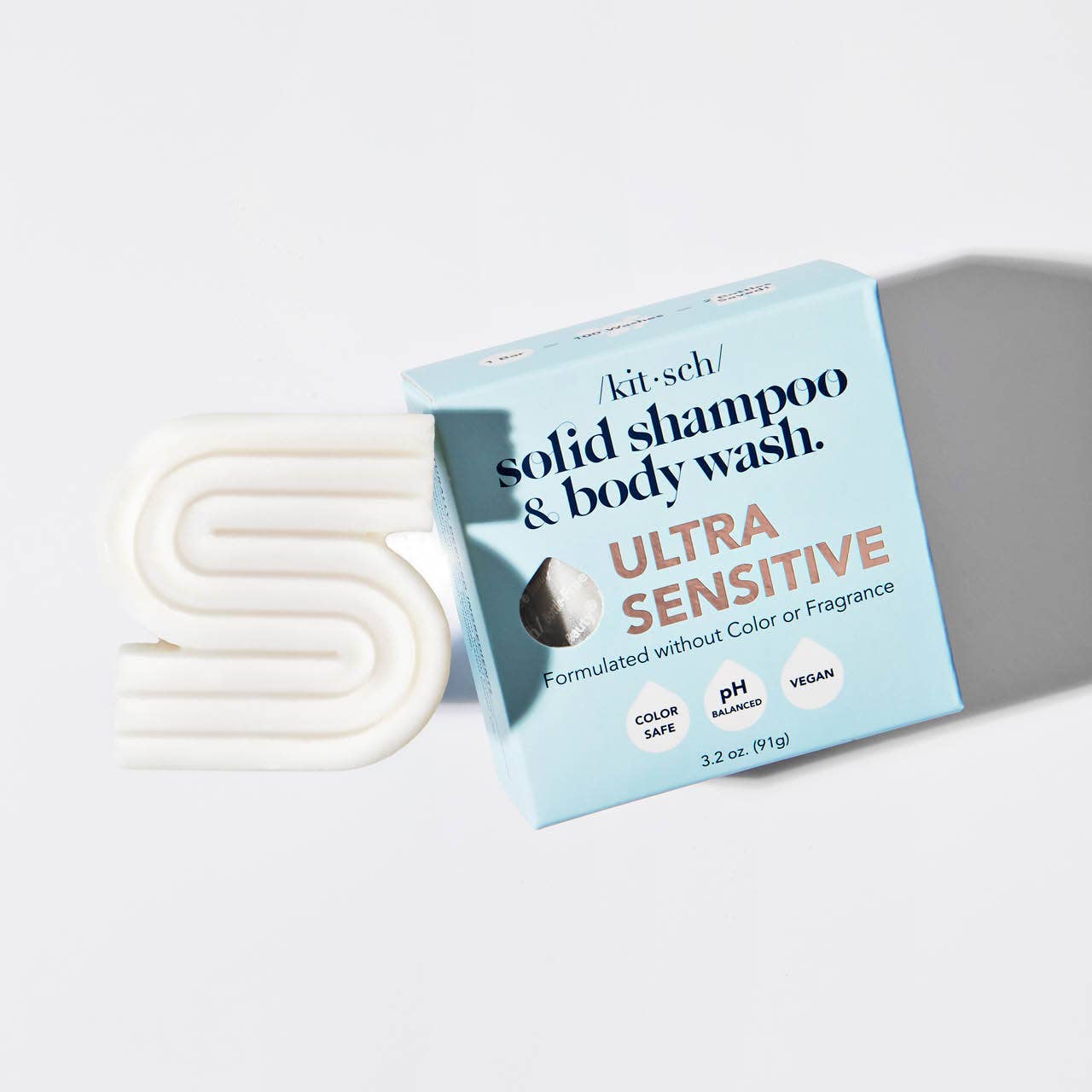 KITSCH - Ultra Sensitive Shampoo & Body Wash Bar Fragrance-Free