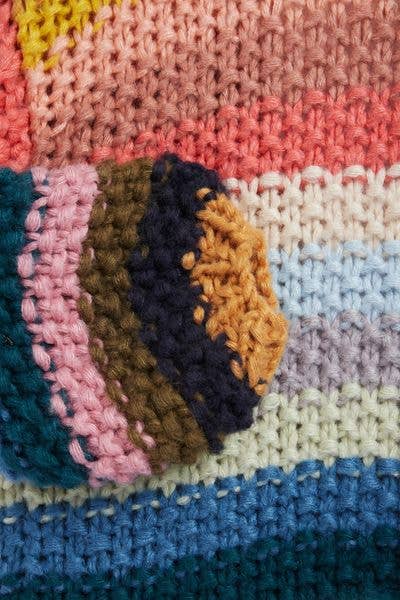 SAACHI - Rainbow Knitted Cardigan