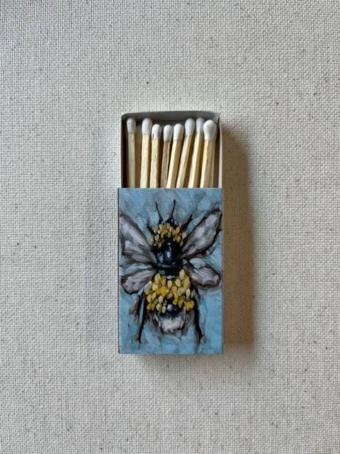Rustic Nester - Customized matchbox, matches for candles, party favors, gift