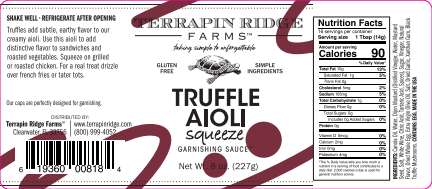 Terrapin Ridge Farms - Truffle Aioli Squeeze