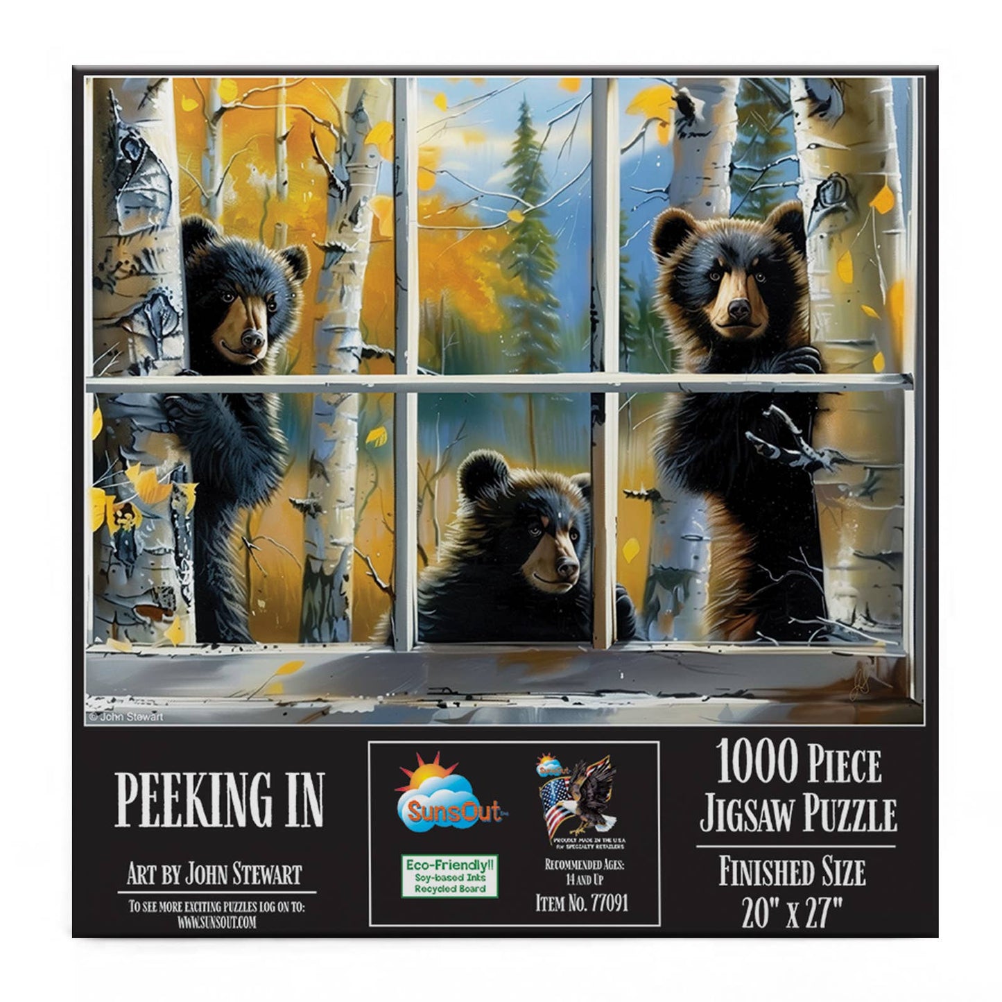 SunsOut - 5505 Peeking In 1000 PC Puzzle