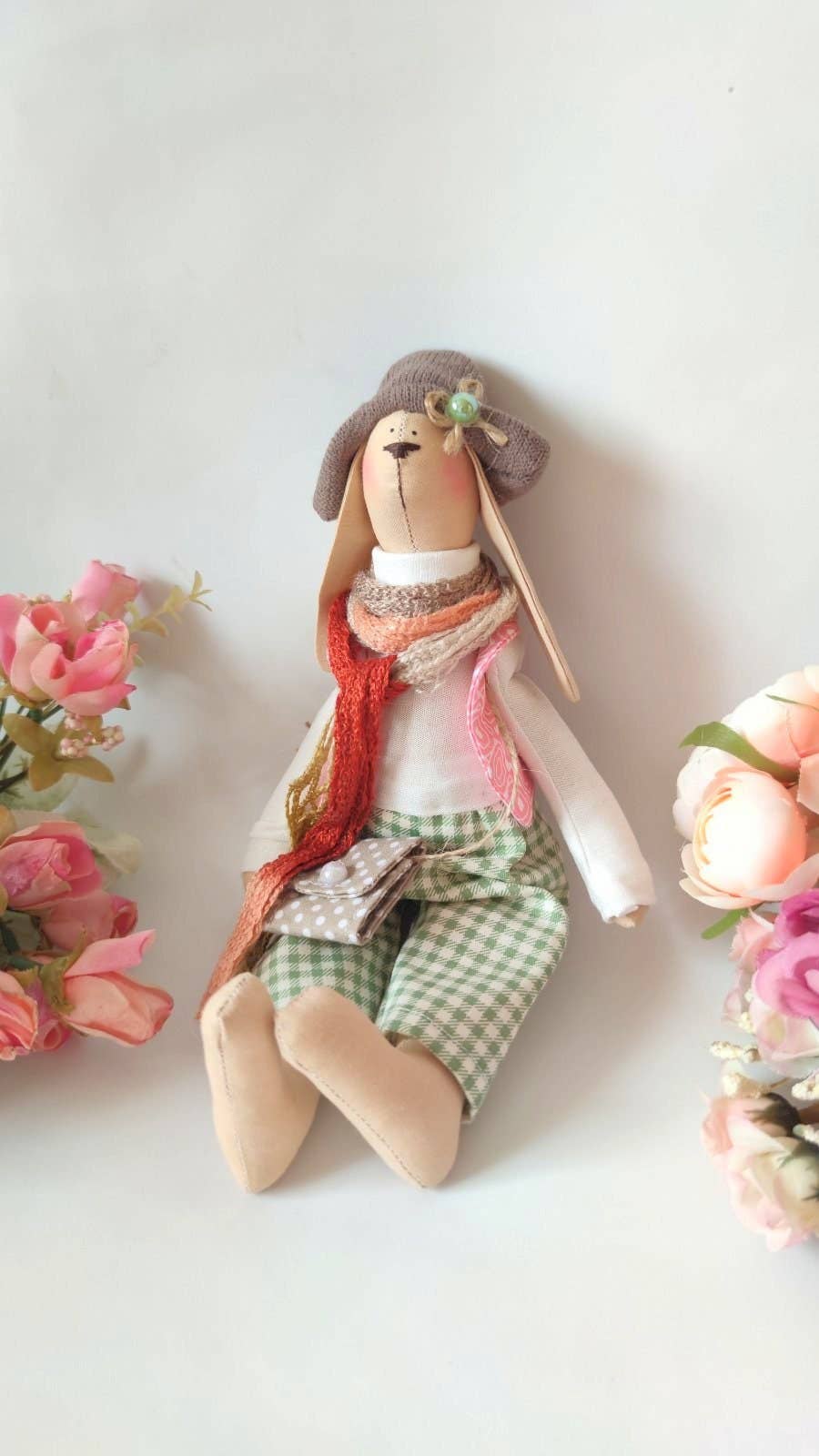 ChernikovaNataliya - Handmade Soft Toy Bunny Rabbit, Home Decoration