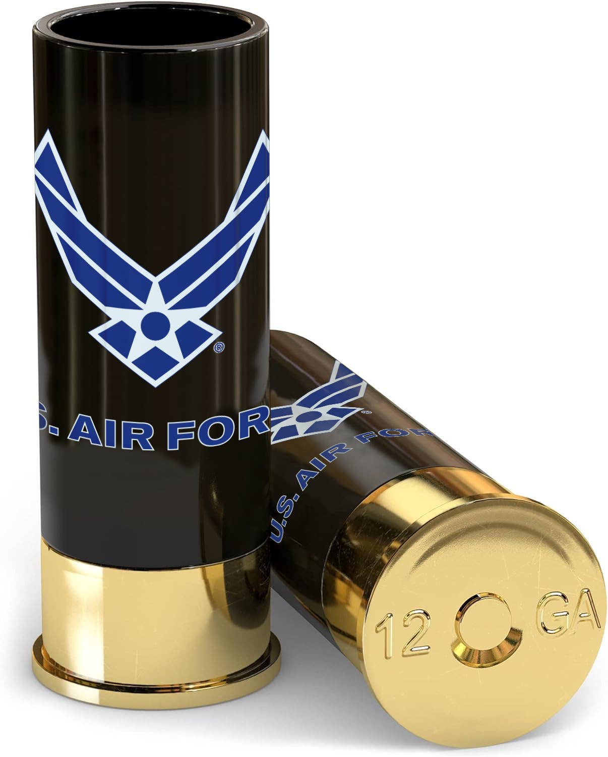 Old Southern Brass - 12 Gauge U.S. Air Force Shot Glasses - Set of 4