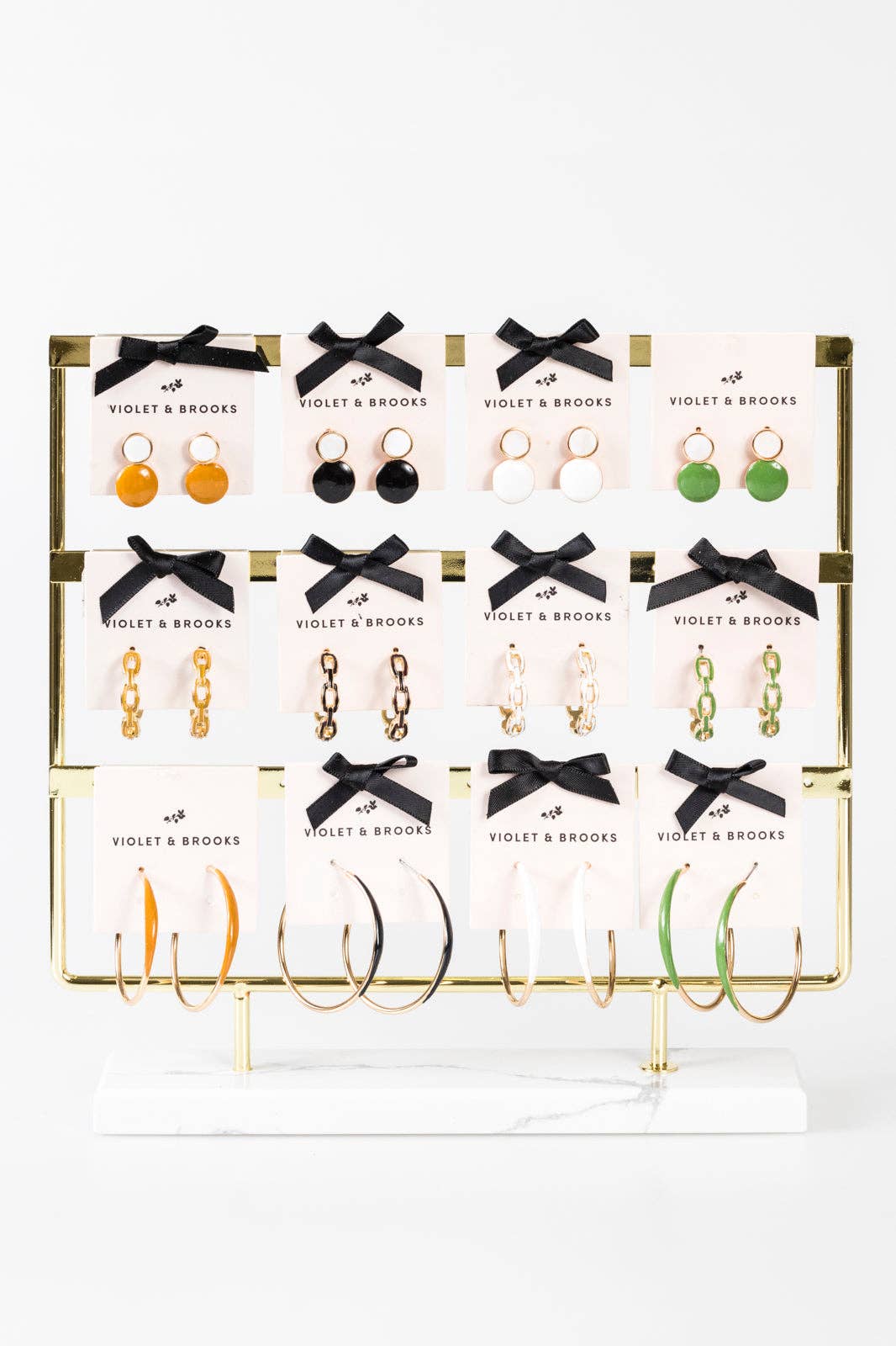 Violet & Brooks - 3-Tier Earring Display: Item
