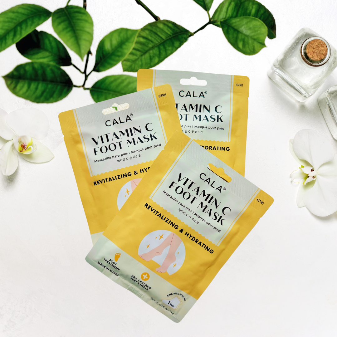 Best Beauty Group - CALA Vitamin C or Collagen Foot Mask Treatment: Collagen