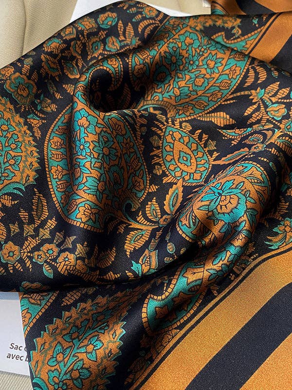 UZ Wholesale Store - Printed Sun Protection Shawl&Scarf: COFFEE / One_size