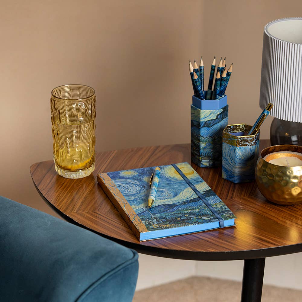 The Gifted Stationery Company - Pencil Set - Van Gogh - Starry Night