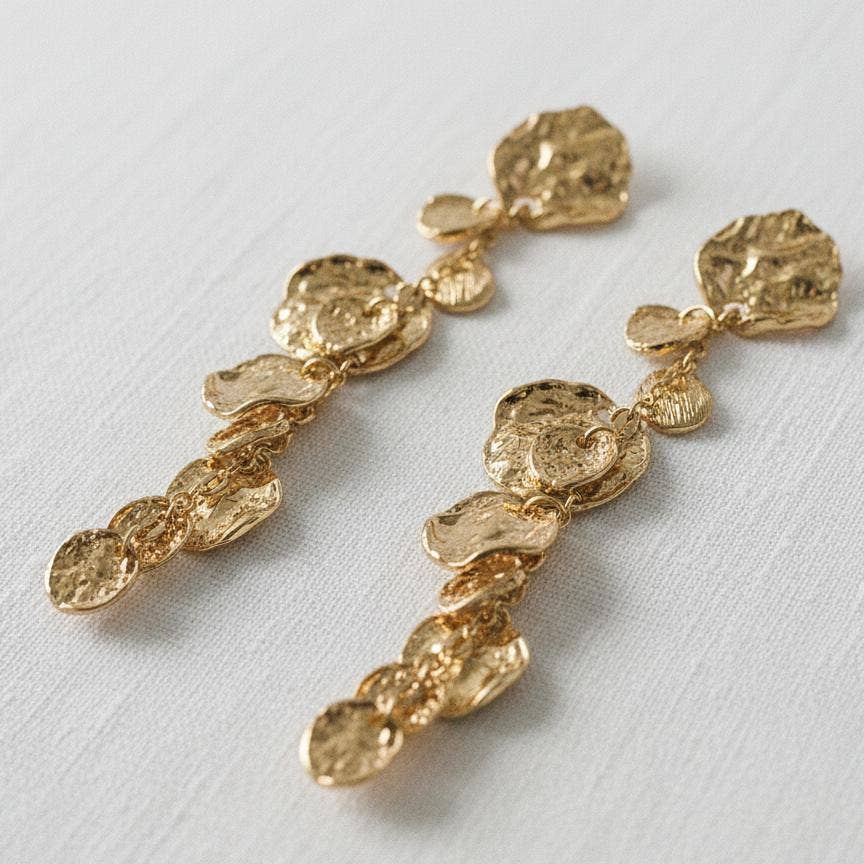 Ellemadera - Vintage French Style Long Tassel Earrings