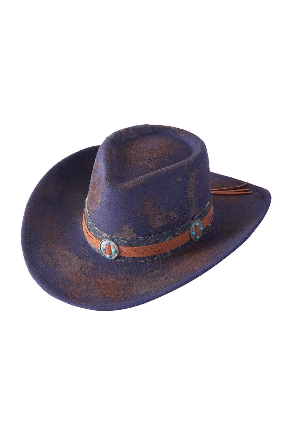 MiMi Wholesale - MH0246 Claudia Heritage Worn Shapable Cowboy/Fedora Hat