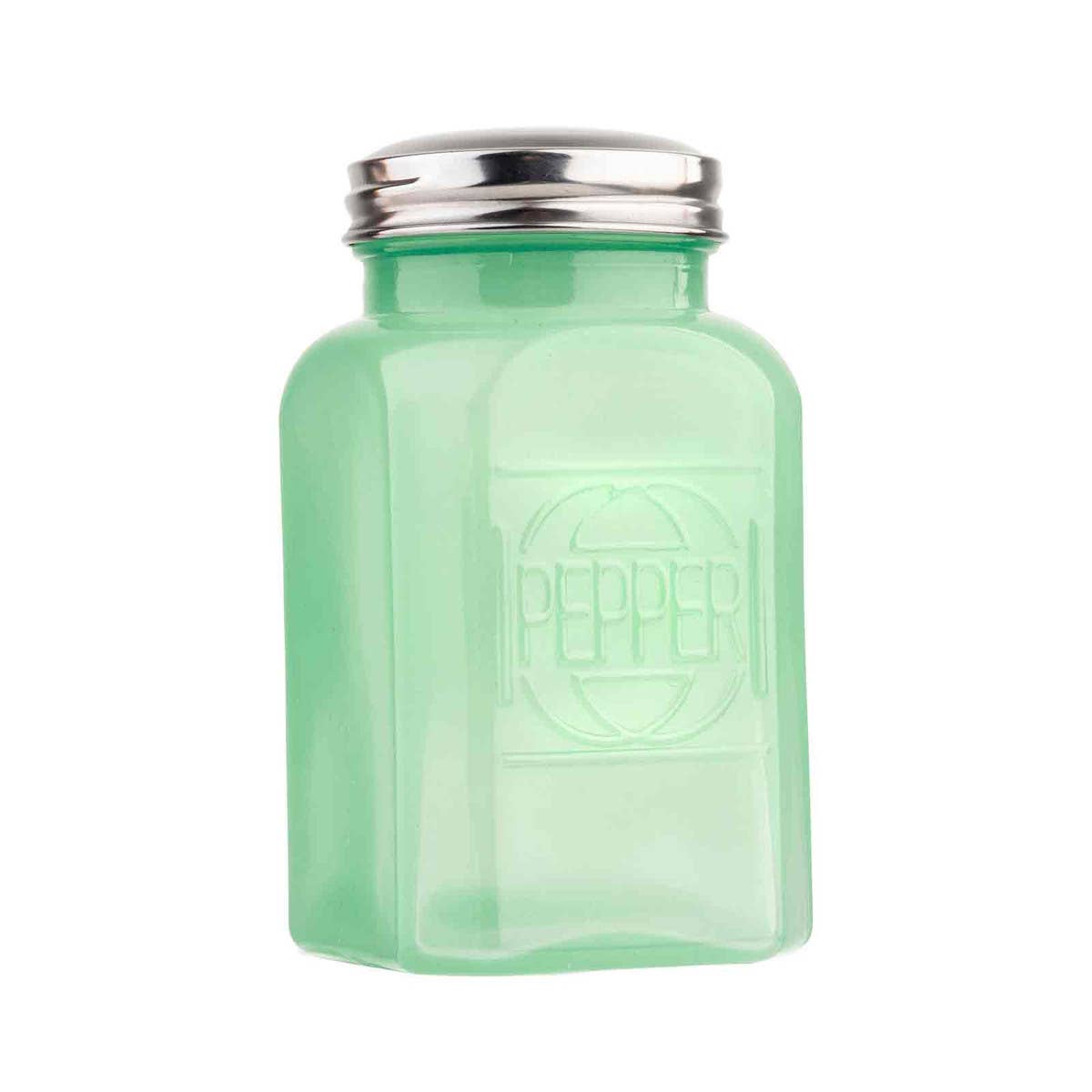 TableCraft Products Company - Jadeite Glass Collection 6 oz Range "Pepper" Shaker
