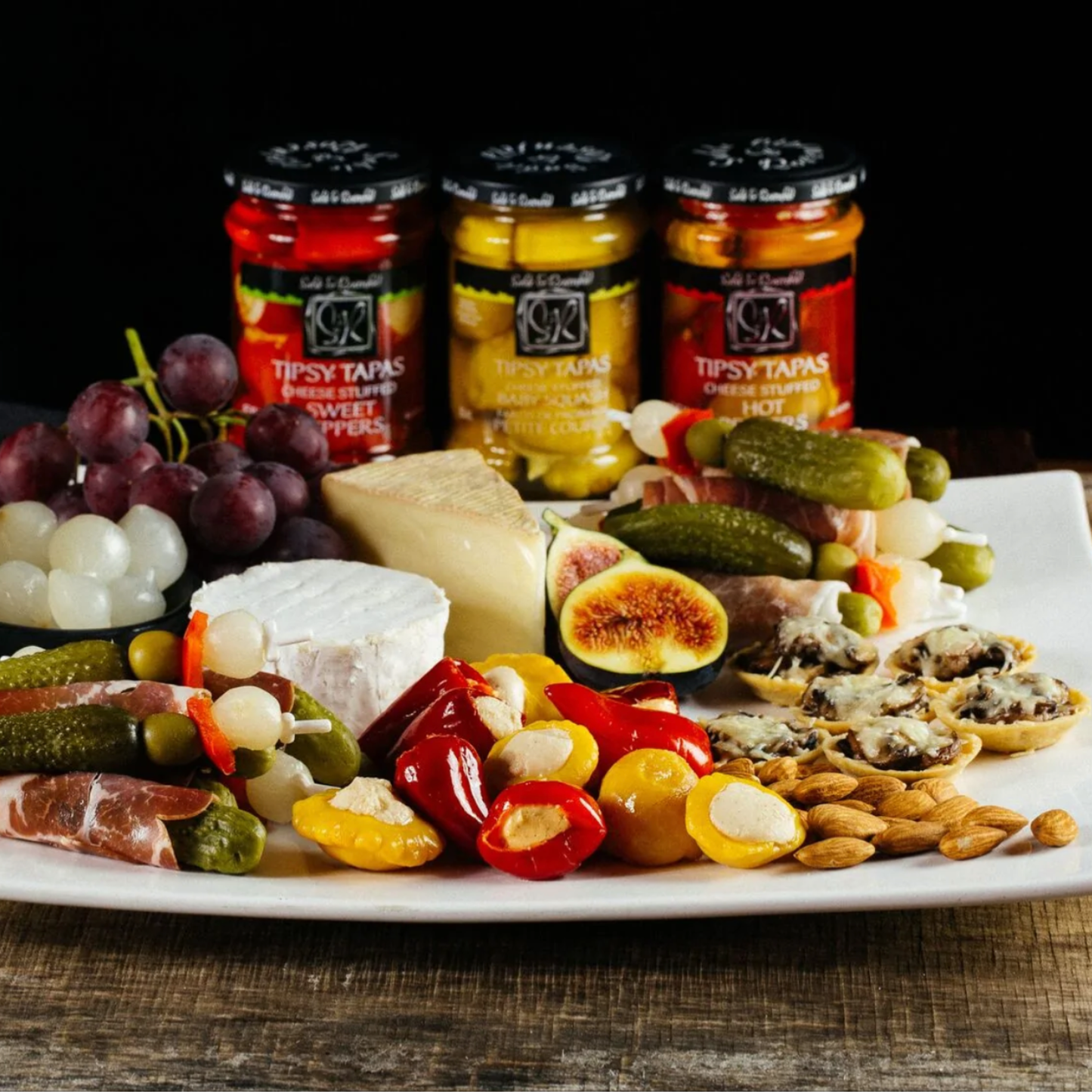 Sable and Rosenfeld - Sable & Rosenfeld Tipsy Tapas-Sweet Peppers 8.8oz / 6