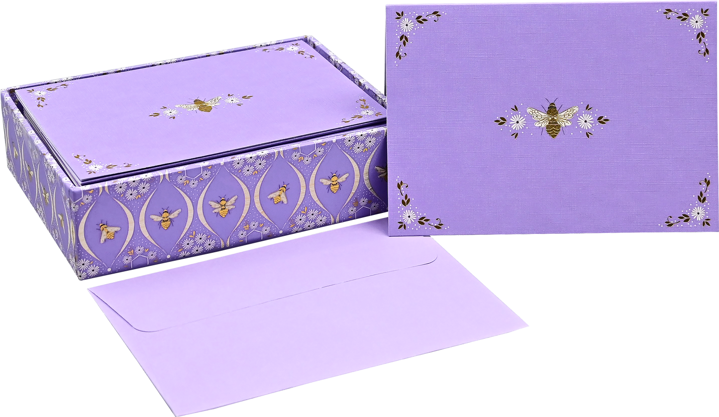 Peter Pauper Press - Florentine Bees Note Cards