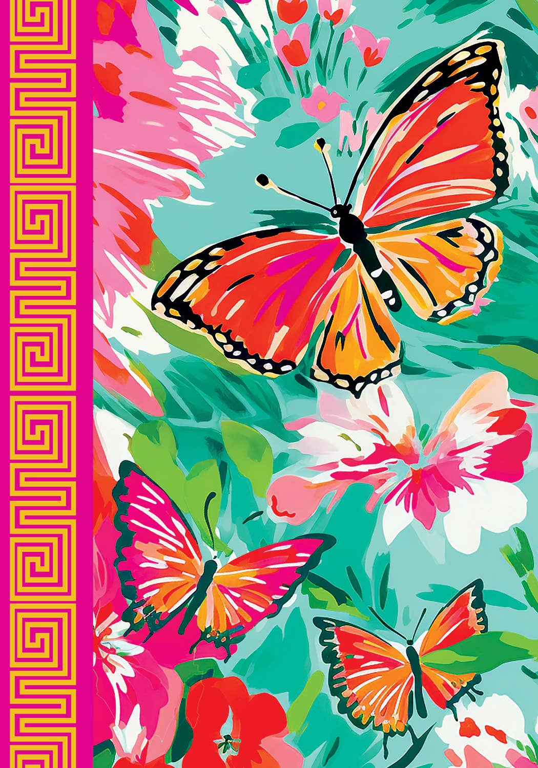 Custom Decor - Vibrant Butterflies-FM