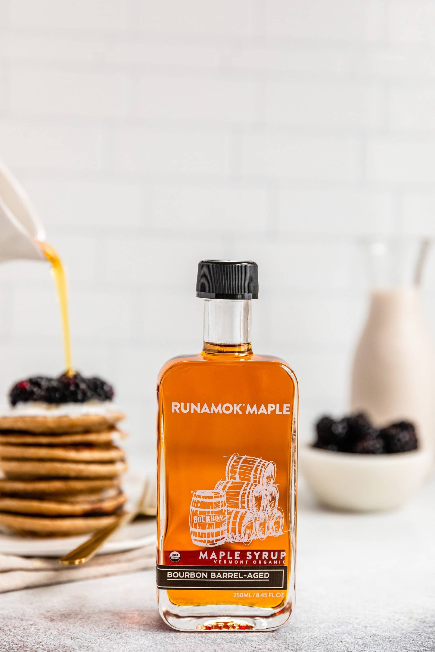 Runamok - Best Selling Bourbon Barrel-Aged Organic Vermont Maple Syrup