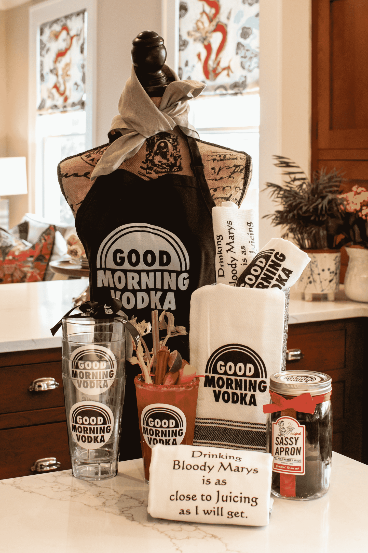 Bruce Julian Heritage Foods - Butcher's Apron, Black - Good Morning Vodka